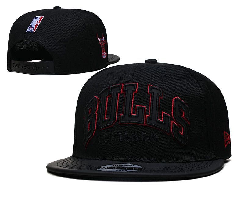 2022 NBA Chicago Bulls Hat TX 09021->nfl hats->Sports Caps